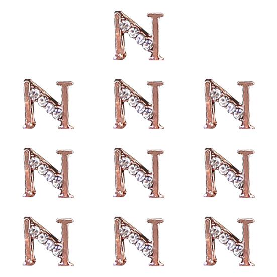 Alfabete de manichiură elegantă Decorative de lux care nu căde