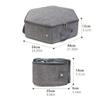 Travel Friendly Foldable Cats Litter Box with Waterproofed Fabric Easyly Clean Multipurpose Litter Box