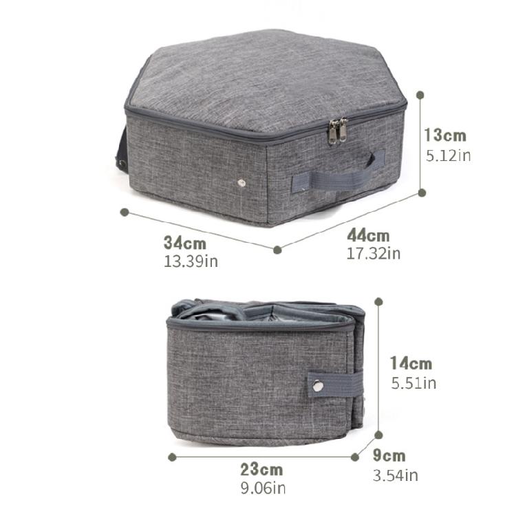 Travel Friendly Foldable Cats Litter Box with Waterproofed Fabric Easyly Clean Multipurpose Litter Box