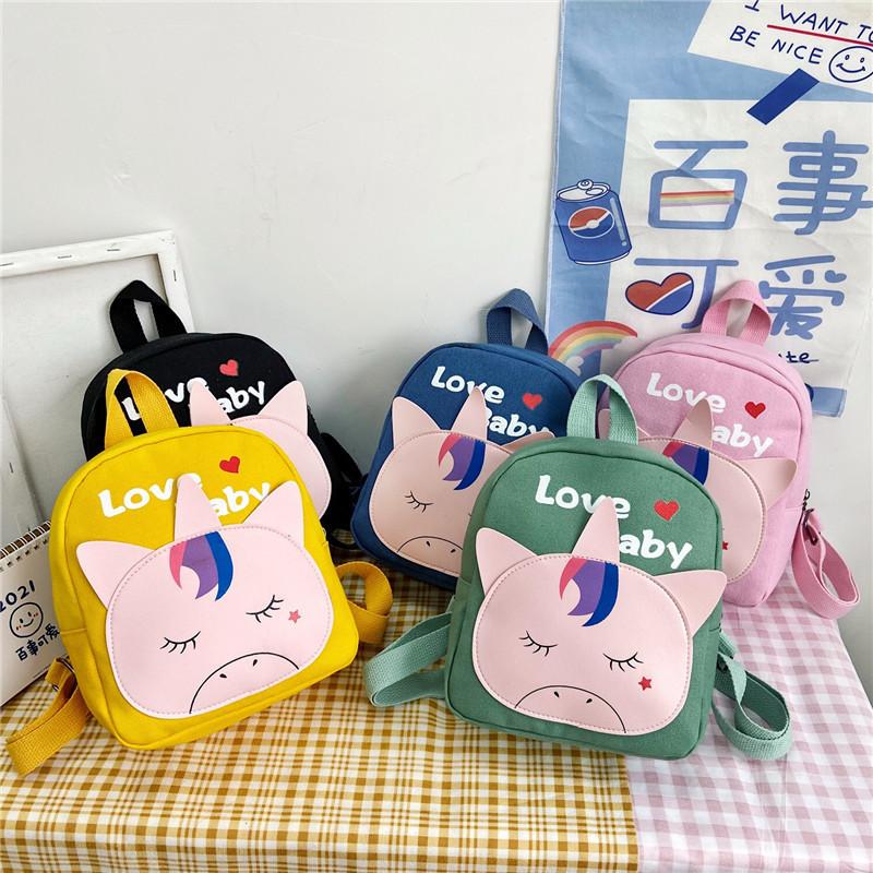 Cute Cartoon Style Small School Bag For Young Kids Ages 3-6 Comfortable And Stylish