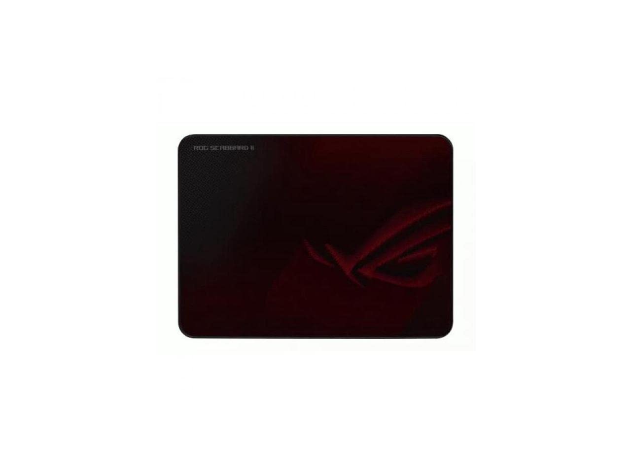 

ASUS ROG Scabbard II Игровой коврик для мыши Средний Нано Плоский Коврик для мыши, Размер, Покрытие, отталкивающее пятна, Прошивка против износа, Противоскользящий