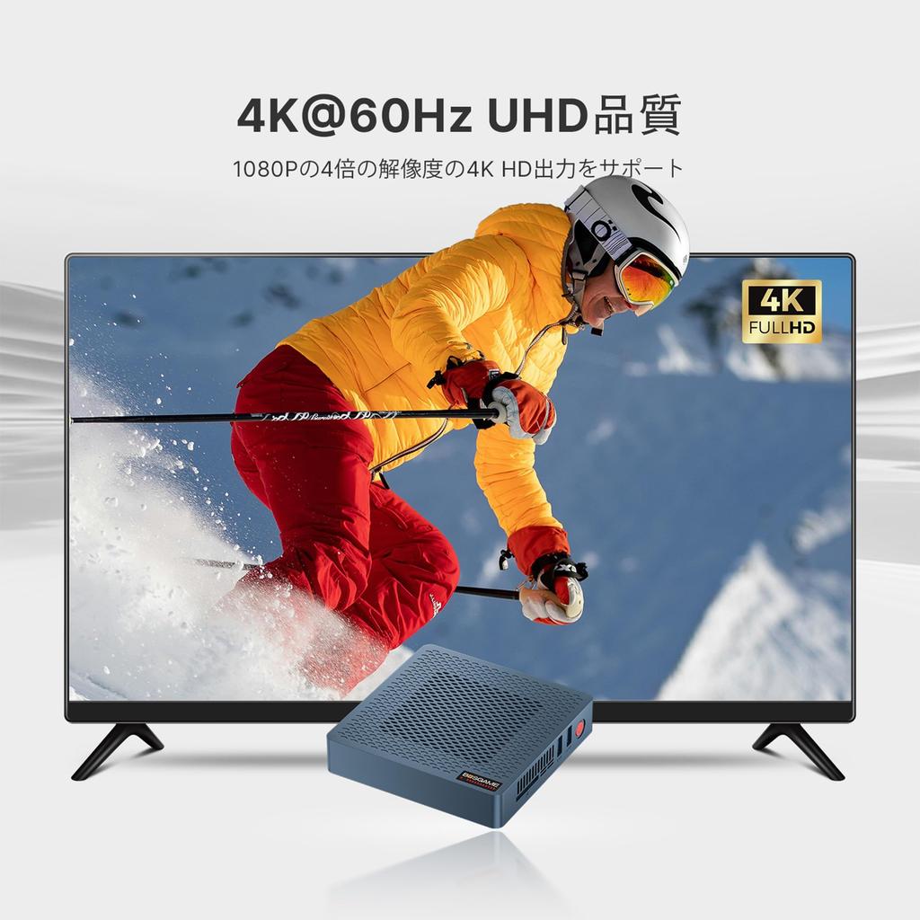 BOSGAME AG40 Mini PC with Intel Celeron N4020 Processor Up To 4GB 64GB Emmc TDP Dual Display 1000M USB Expandable SD SATA Windows 10 Pro 2.80 GHz,