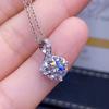 Simple and Stylish Synthetic Zircon Pendant Necklace, Suitable for Exquisite Jewelry Worn In Daily Life