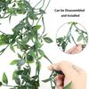 Sztuczne wiszące rośliny Wystrój Dekoracja Sztuczne kwiaty