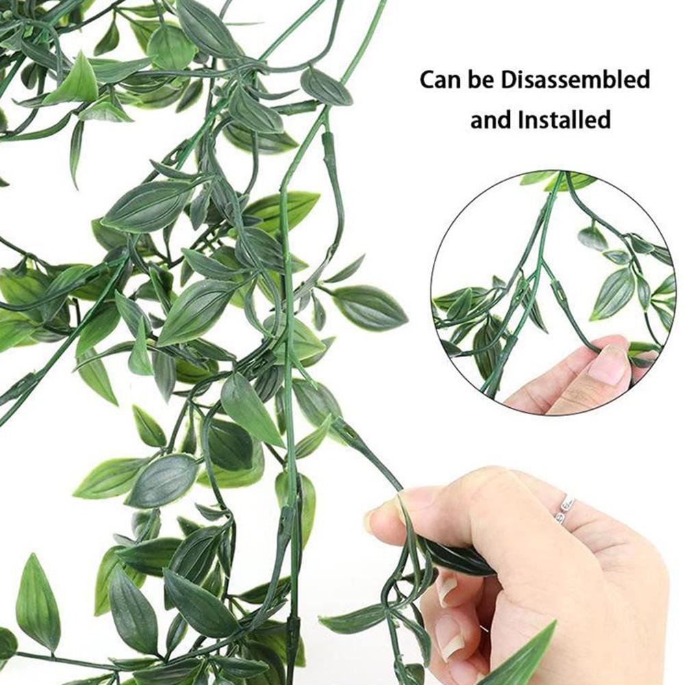 Sztuczne wiszące rośliny Wystrój Dekoracja Sztuczne kwiaty