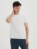 Long-staple Cotton Short-sleeve Crew Neck Three-needle Solid Color Wrinkle-free Sun Protection Antibacterial Cool T-shirt for Men Minimalist Tops