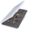 Portable ABS Fly Fishing Box Lightweight Waterproof Fishing Bait Box Clear Lid Fishing Lure Case Outdoor Activities
