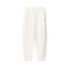Original Classic Minimalist Comfortable Skin-Friendly Pocketed Cuffed Casual Pants Women Pants Cloud-Mushroom-White F11W549607FWT