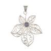 Seltenes Iolith Edelstein 925 Sterling Silber Schmuck Handgefertigt Designer Anhänger 2,29" CP-19-11