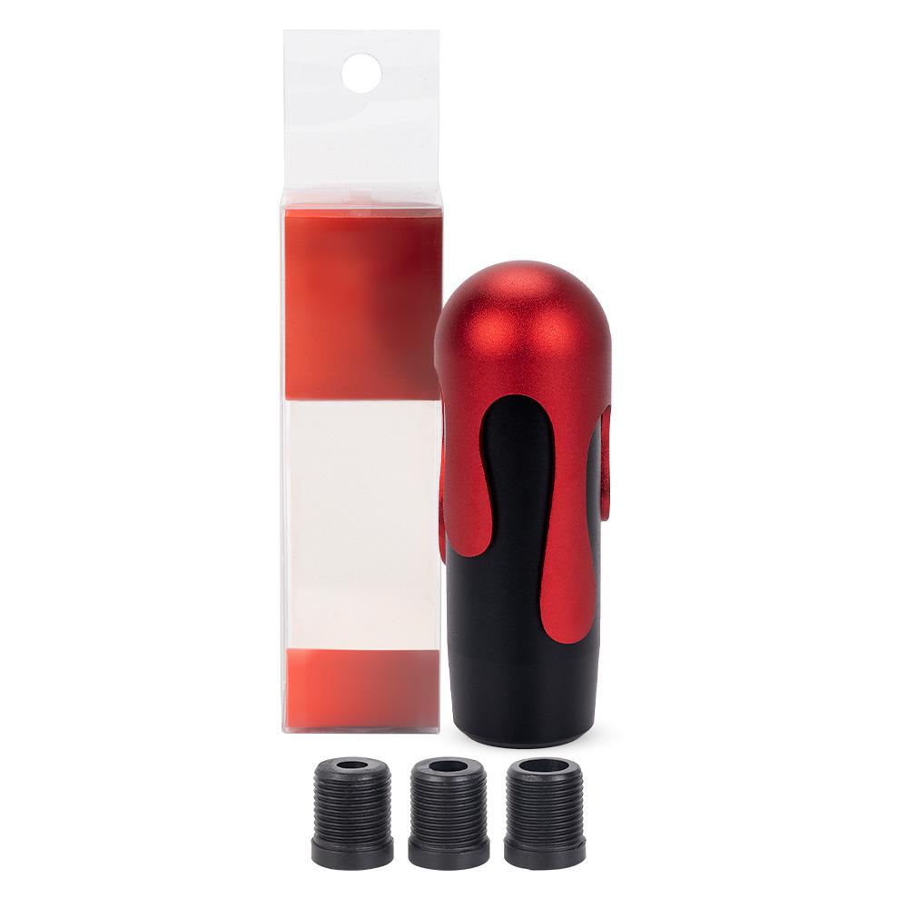 

Aluminum Alloy Ice Cream Style Gear Shift Knob with Adapter красный