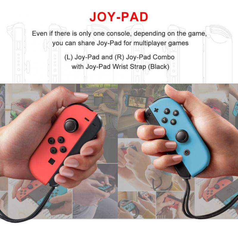 (Purple Orange) Joypad For Switch Joy Controller For Nintendo Switch Wireless Gamepad