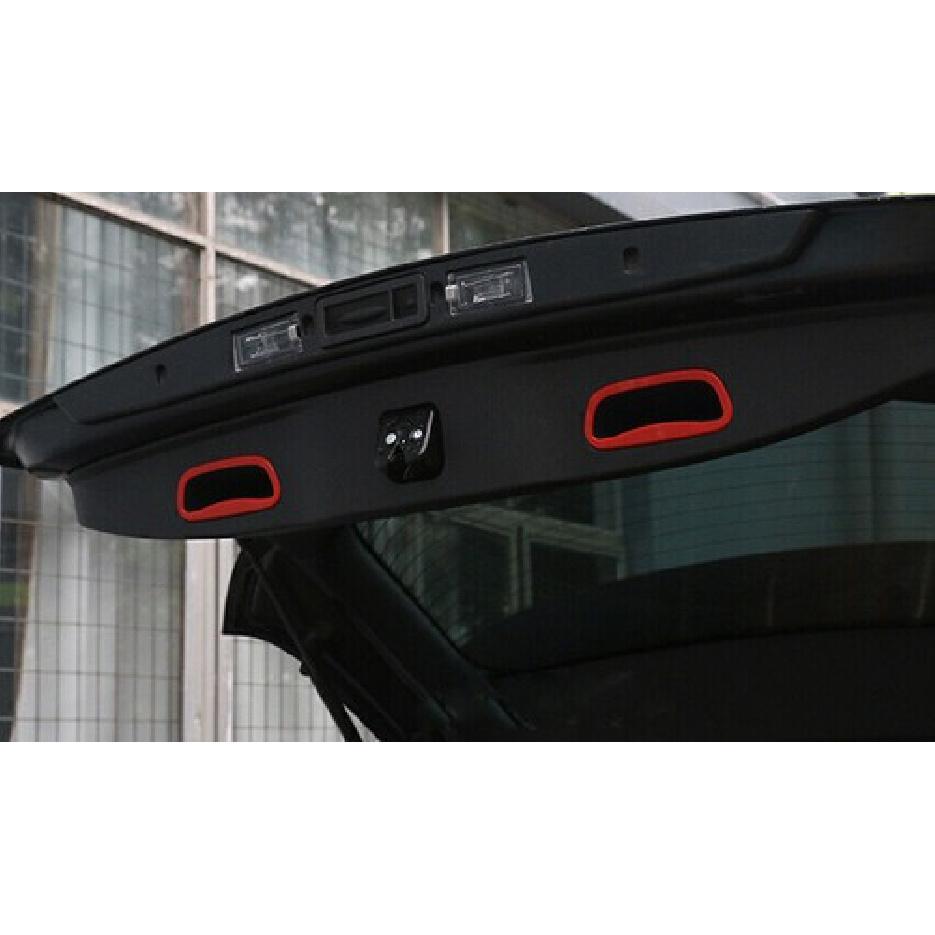 For Jeep Cherokee 2014-2022 Fiery Red Rear Door Trunk Handle Frame Cover 2PCS