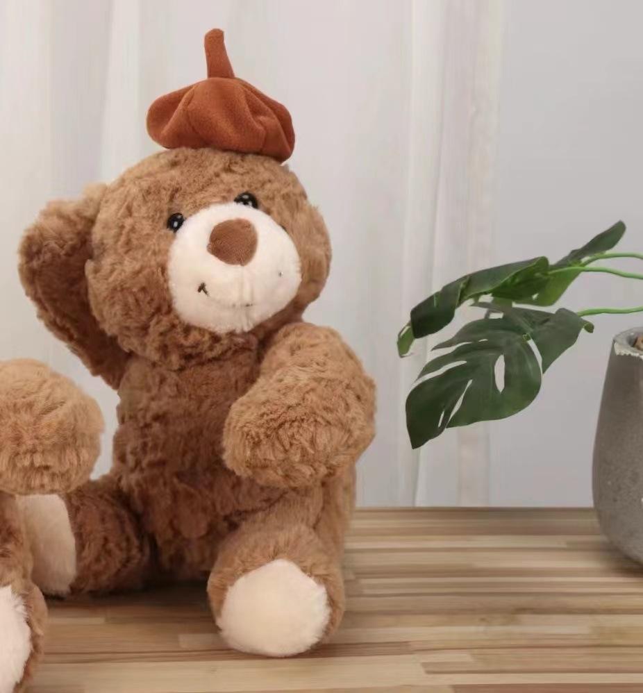 

Кукла Мишка на день рождения Ведро с объятиями из неувядающих цветов Флористические материалы Подарок на день рождения девушке Девушка 520 День святого Валентина Девушка 30cm