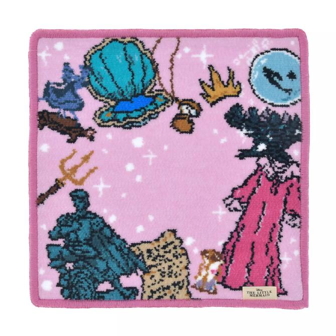 Disney The Little Mermaid Mini Towel Props Japan NEW Disney Store