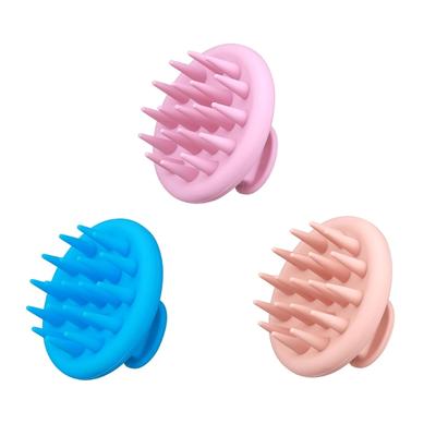 Unique Design Silicone Head Body Scalp Massage Brush Non Slip Hair Tools for Scalp Cleansing and Relaxation