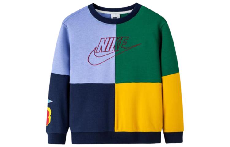 

Nike Kids Sweatshirts Crew Neck Moderate DZ9630-410 120/60