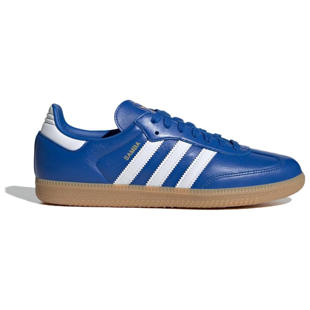 Adidas Originals SAMBA OG Skateboard Shoes Unisex Blue White JR0882