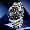 SUNKTA Fashion Luxury Wristwatch Retro Auto Date Casual Sports Classic Stainless Steel Band Life Waterproof Quartz Watches Male
