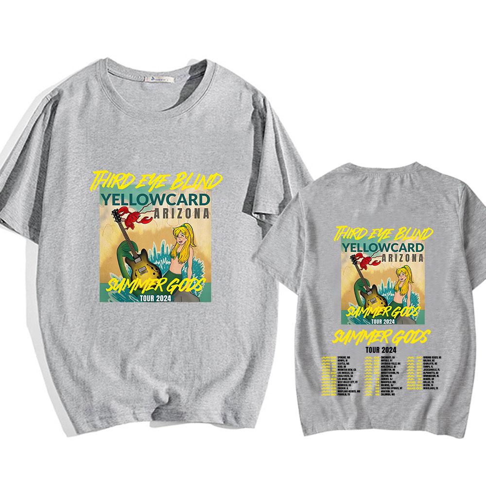 Third Eye Blind Tshirt Classic Film and Television Cotton Teeshirt Doublesided Printing Gothic Oneck Tshirt Women Clothes