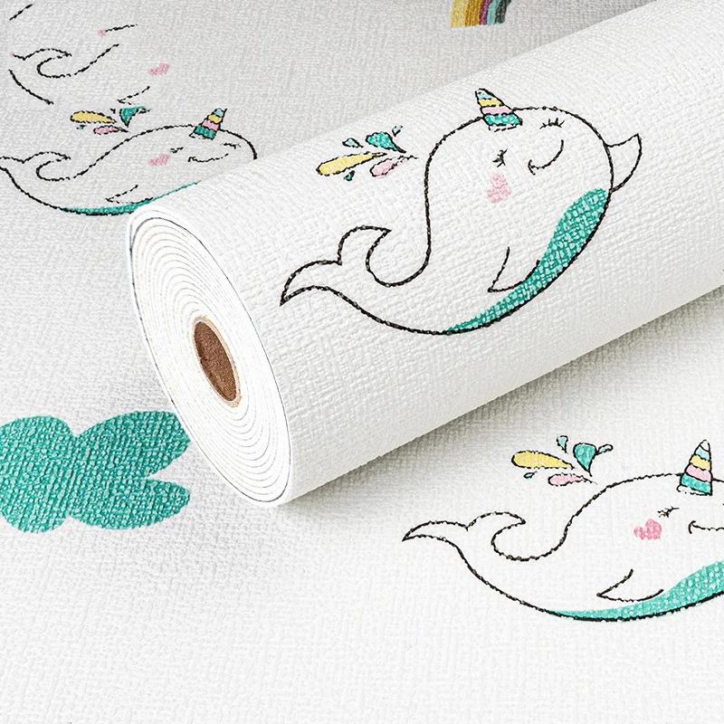 Panou 3D Autoadeziv 1/3/5/10m Tapet In Spumă Fonoizolat Impermeabil Autocolant de Perete 3D cu Argilă Diatomeică Tapet Nou pentru Dormitor