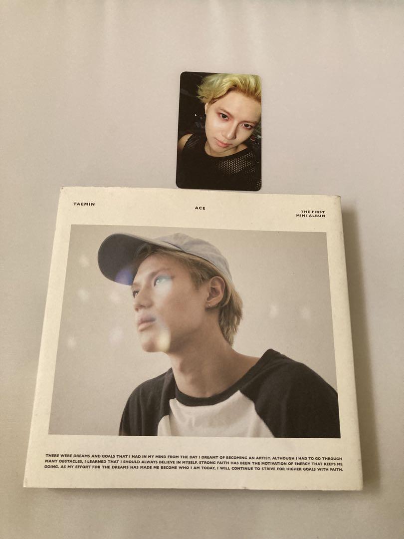 

[USED] Taemin Ace White Ver. SHINEE