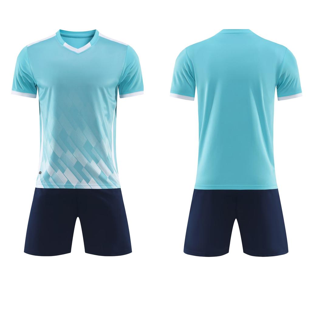 Printable Football Jersey Set Adult Children'S Football Training Jersey Student Game Jersey Outdoor Running Jersey