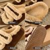 Winter Warm Women Casual Slippers 2026 New Fashion Soft Sole Anti-slippery Versatile Princess Keep Warm Home Shoes Slippers