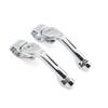 Motorcycle Accessories Highway Long Angled Foot Pegs 32mm 1-1/4" Mount For Harley Touring Road Glide Dyna Super Glide