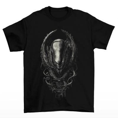 Alien Xenomorph Predator T-Shirt Unisex Βαμβακερό Ενηλίκων Αποκριάτικο Βιντεοπαιχνίδι Τρομακτικό
