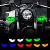 LED Lights for Car Dynamic 2Piece Waterproof Vehicle Accessories Car Windshield LED Eye Lights Motorcycle Auto Decoration Lights