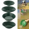 Upgraded Outdoor Gold Pan Gold Prospecting Tool Quality Plastic Made 4 Pieces/set Durable River Tool Multipurpose Pan