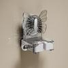 Butterfly Suction Cup Mop Clip Wall Mounted With Hook Mop Holder Space-Saving Reusable Mop Rack Hook Broom Fixed Bracket