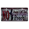 DORA Tin Sign OPENCLOSED Free WIFI License Plate Store Wall Decor Restrooms Tin Sign Vintage No Smoking WC Metal Sign Painting Plaques Poster