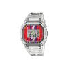 G-Shock Serie Clásica Cuadrado Colaboración Kashiwa Sato Colorido Estilo Callejero Diseño Transparente Movimiento de Cuarzo Relojes para Hombre Rojo DWE-5600KS-7JR