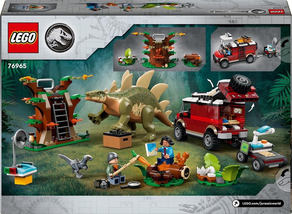 LEGO Jurassic World Constructor – Dinosaur Missions: Discovery of the Stegosaurus (76965)