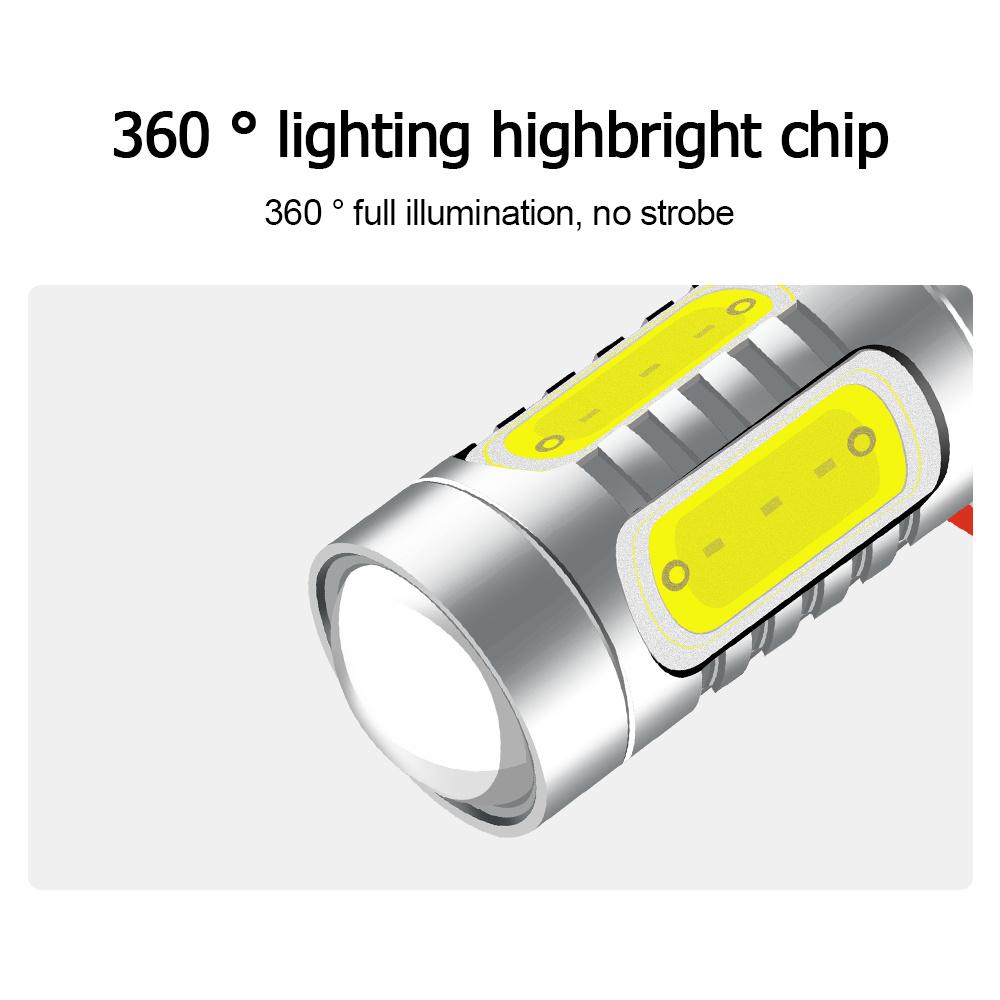 H11 7,5W LED Nebelscheinwerferlampen Lampe Tagfahrlicht 2000LM 6000K Weiß DC12V