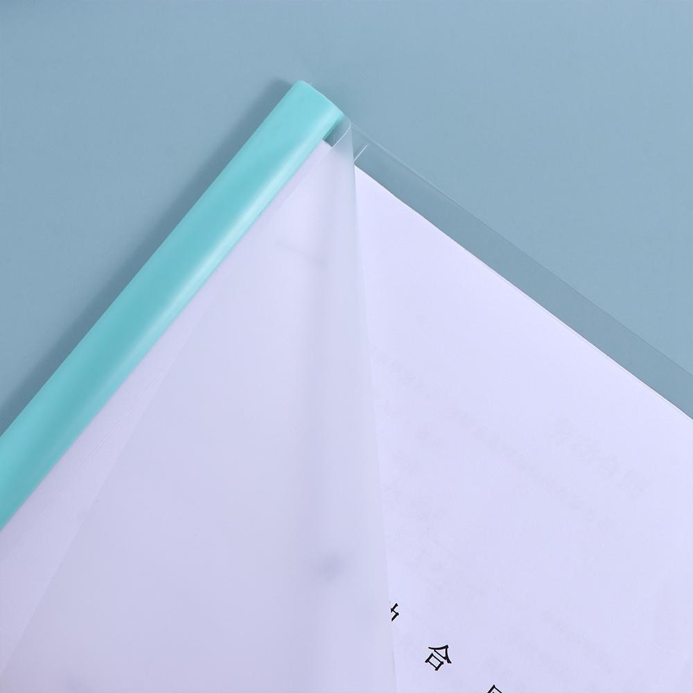 10pcs/set Note Organizer A4 File Folder Clamp Hand Account Document Folder  Office