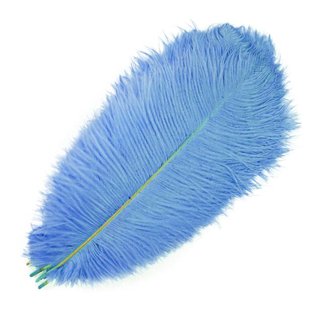 10Pcs/Lot New Colored Ostrich Feathers for Crafts White Black Feather Decor Table Centerpieces Jewelry Handicrafts Decoration