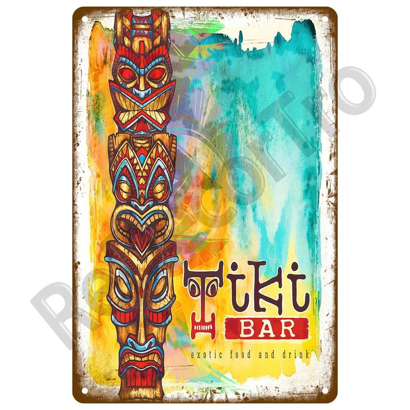 Plaque Metal Sign Beach House Seaside Decorative Plate Vintage Summer Metal Wall Sign Beach Decor For Beach Bar Beach Tin Sign