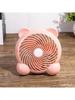 New 7inch Cartoon USB Silent Electric Fan Desktop Small Fan Office Computer Plastic Fan Mini Fan