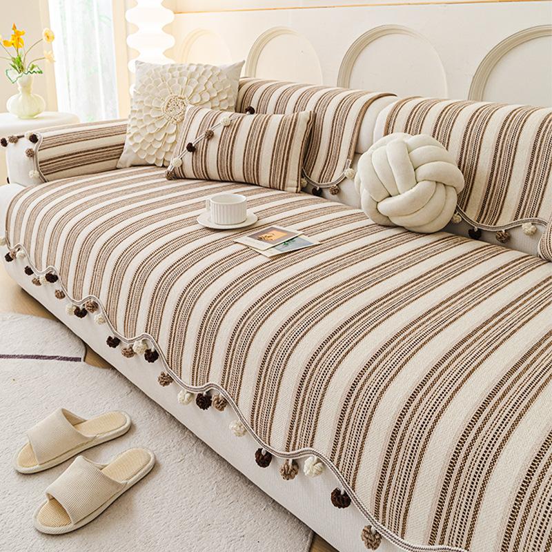 Solid Color Spandex Sofa Towel Dust-Proof For Armchair Stay In Place Sofa Slipcovers Couch Cap Furniture Case L Shape Soft