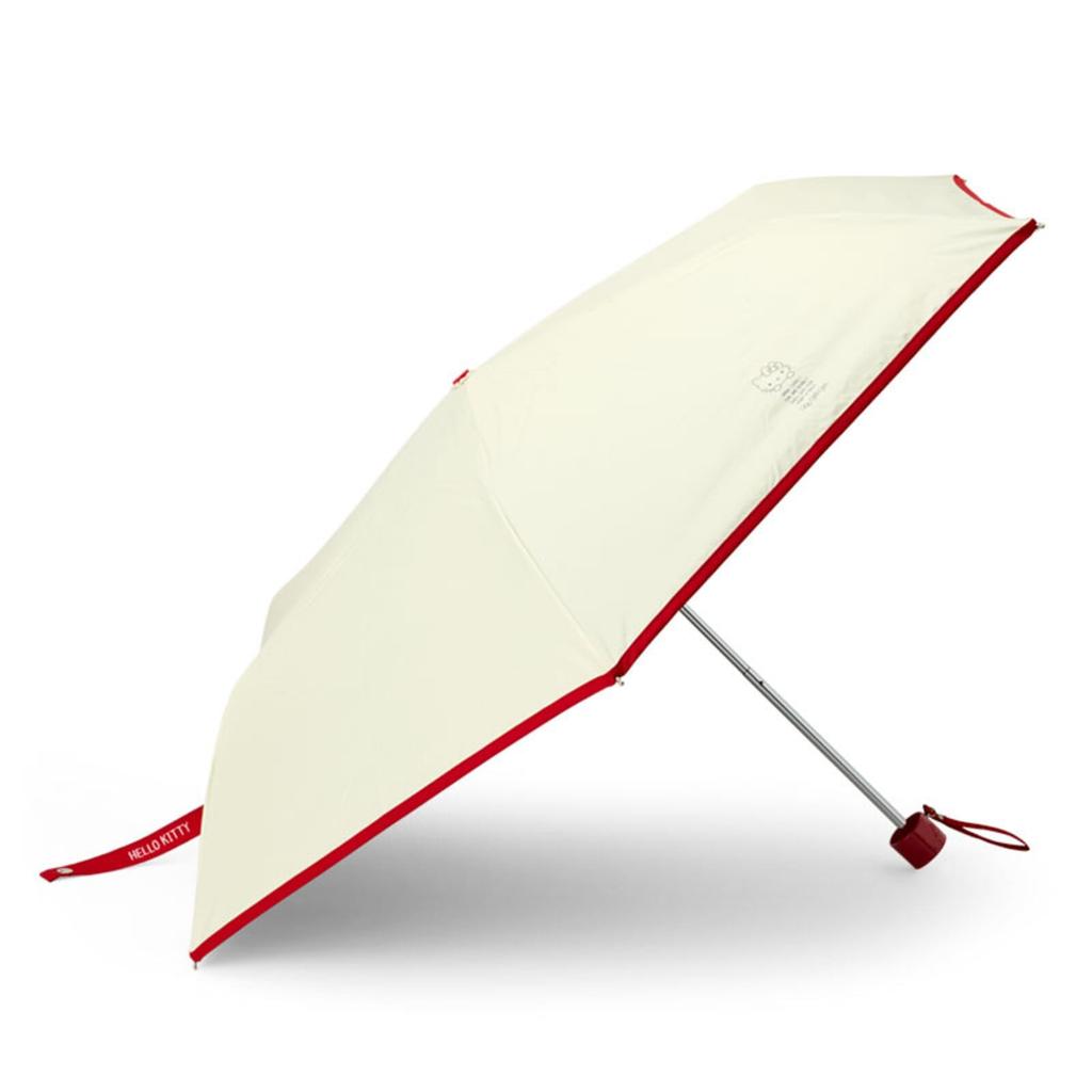 Sanrio Hello Kitty Faltregenschirm für Sonne und UV-Schutz Lichtblockierendes Produkt 297780 Regen, 100% Polyester, (Über 99,9 %), (Über 99,9 %),