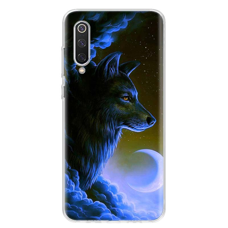 Wolf painting Animal Soft Phone Case For Xiaomi Redmi Note 15 14 14S 13 12 Pro Plus 12S 11 11S 11E 10 10S 11T 5G Fundas Coque Re