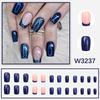 European & American Whitening Daily Wear Nail Art - Medium-Long Style