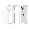 For iPhone 15 Plus Case Reinforced Corner TPU+TPE+Acrylic Clear Phone Cover