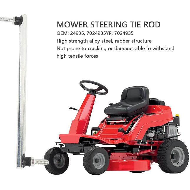 Mäher Lenkspurstange 7024935YP Lenkgestänge Spurstangenkopf Ersatz für Snapper Heckmotor-Aufsitzmäher