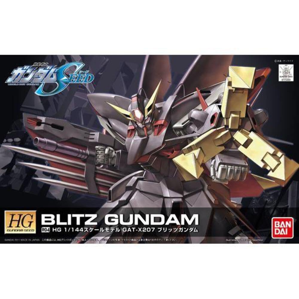 

Пластиковая модель HG 1/144 R04 Blitz Gundam