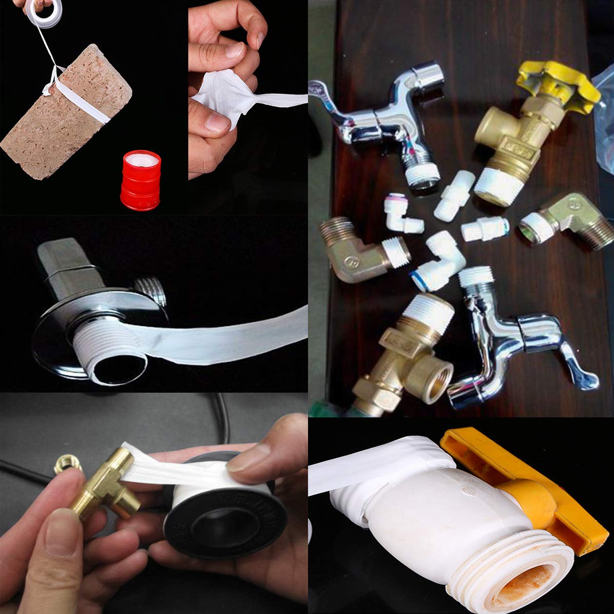 Лента для уплотнения трубной резьбы для сантехников — фото 5