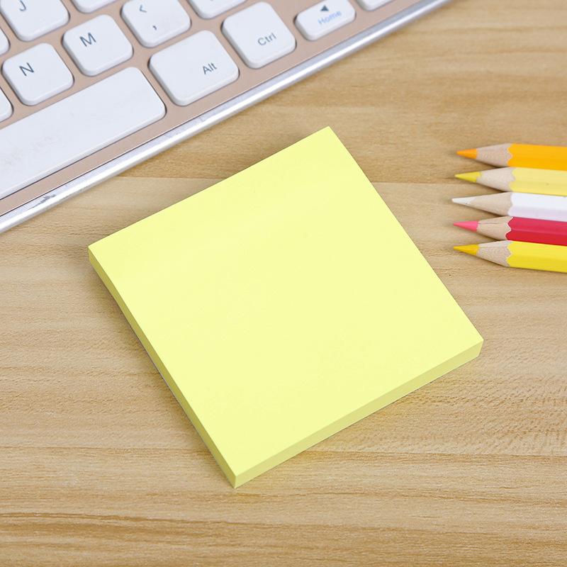 Fluorescent Colour Sticky Note Paper Note Pad Sticky Colourful Convenience Stickers Students Office Supplies Notepads