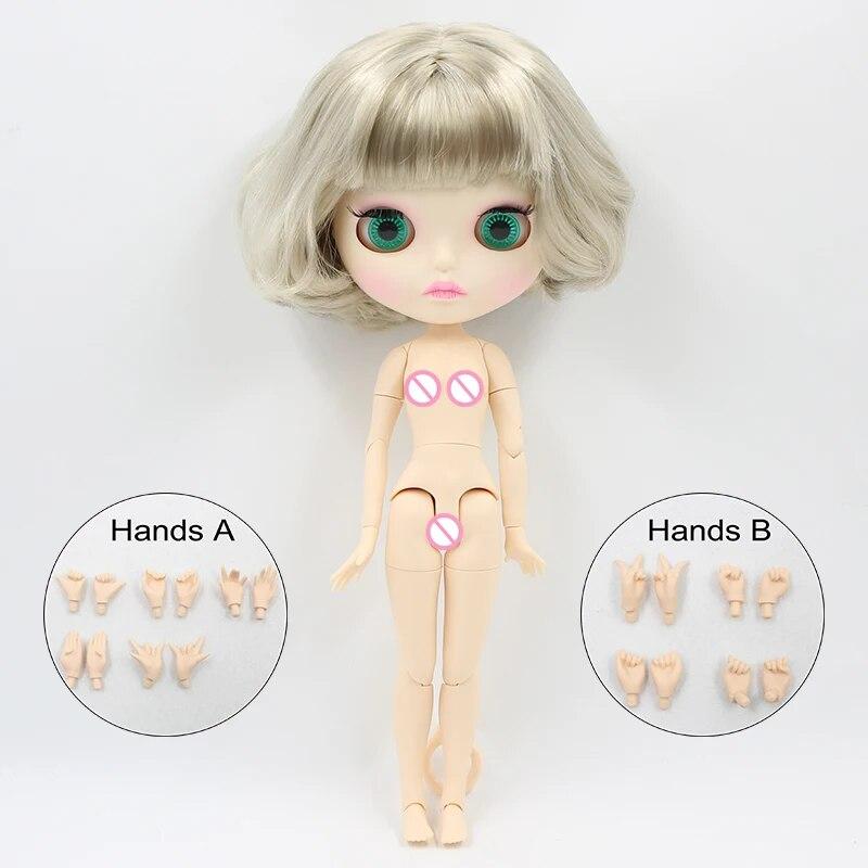 ICY DBS Blyth Doll 1/6 BJD Joint Body Piele albă Piele bronzată Piele întunecată Mată Față Nud Papusa 30cm Jucărie Anime Cadou pentru fete